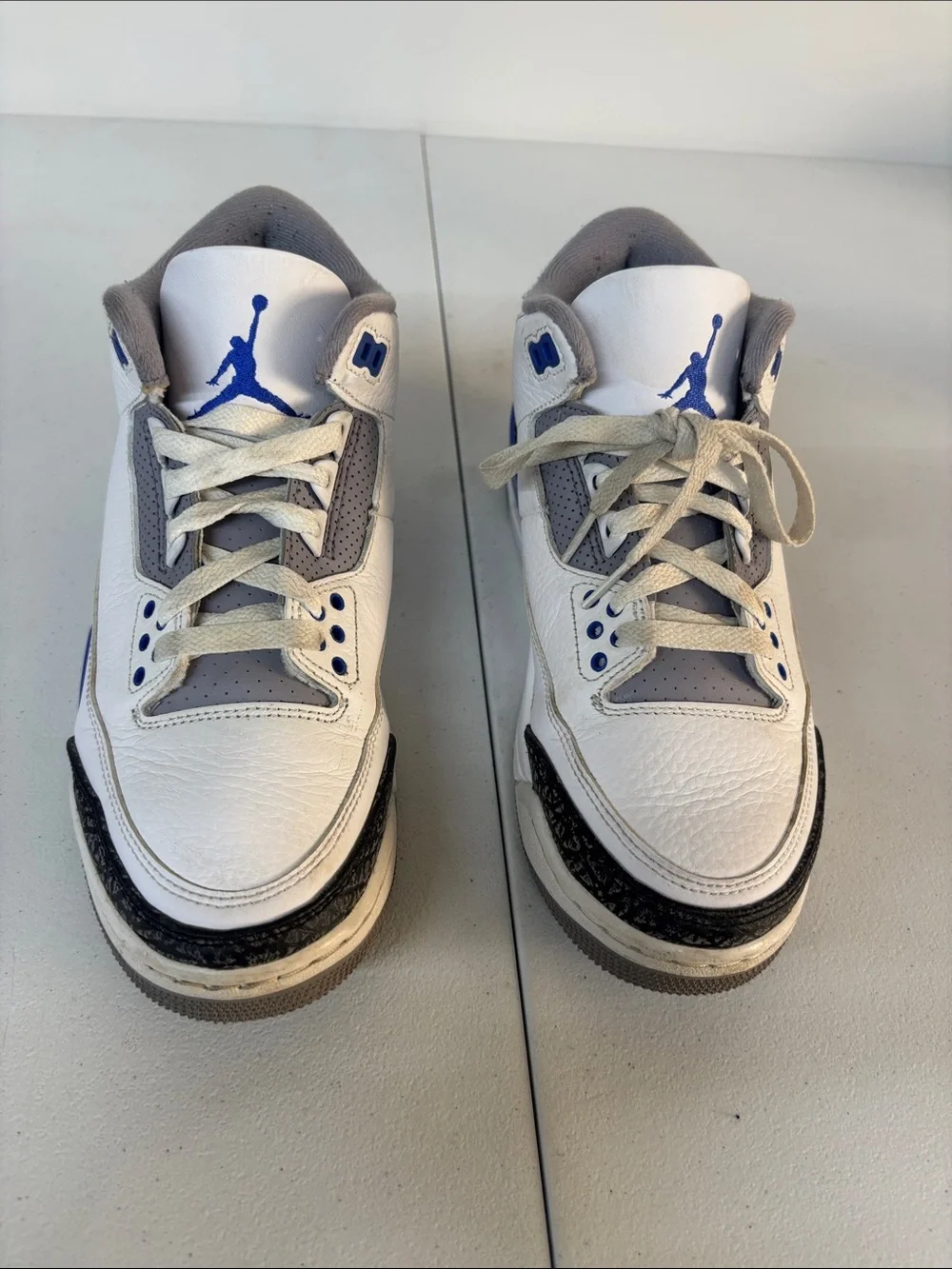 Jordan Men’s Sneakers - White / Royal Blue / Black